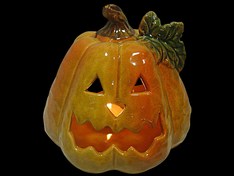 Ceramic Pumpkin for Halloween